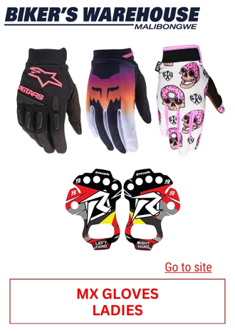 48. BIKERS WAREHOUSE - GLOVES LADIES