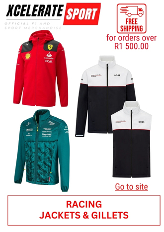 5. XCELERATE SPORT - FORMULA 1 JACKETS & GILLETS