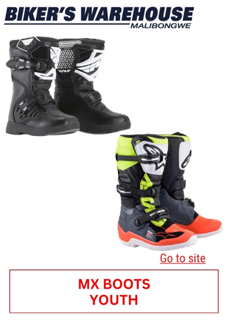 54. BIKERS WAREHOUSE - MX BOOTS YOUTH