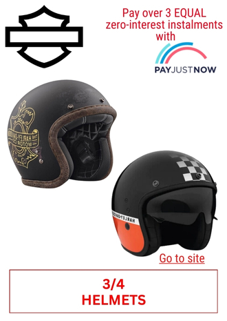 55. HARLEY DAVIDSON -3_4 HELMETS