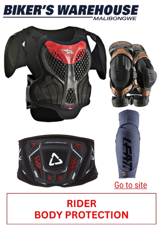 57. BIKERS WAREHOUSE - RIDER BODY PROTECTION