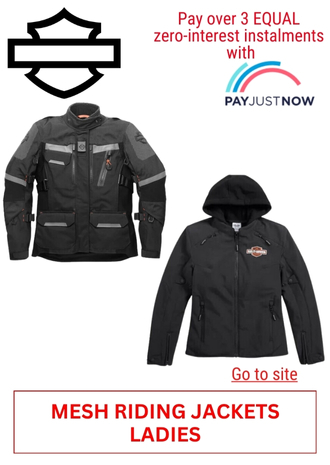 62. HARLEY DAVIDSON - MESH RIDING JACKETS - LADIES