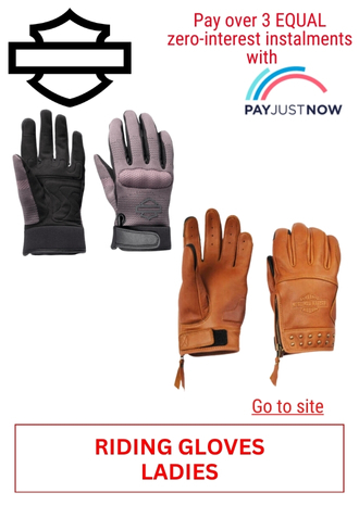 63. HARLEY DAVIDSON - RIDING GLOVES LADIES