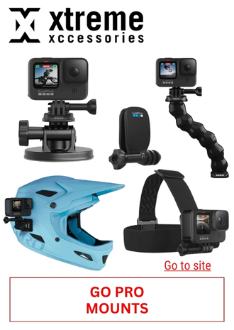 68. XTREME XCESSORIES - GO PRO MOUNTS