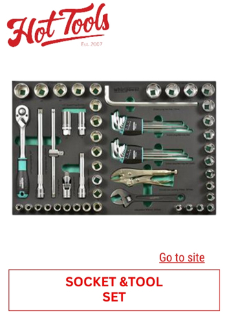 74. HOT TOOLS - SOCKET & TOOL SET