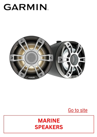 76. GARMIN - MARINE SPEAKERS