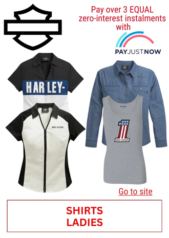 76. HARLEY DAVIDSON - SHIRTS LADIES