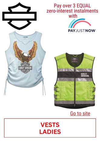 78. HARLEY DAVIDSON - VESTS LADIES