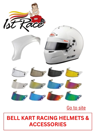 8. 1ST RACE - BELL KART RACING HELMETS & ACCESSORIES