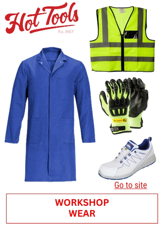 91. HOT TOOLS - WORKSHOP WEAR