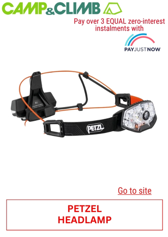 CAMP & CLIMB - PETZEL HEADLAMP