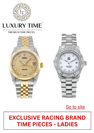 LUXURY TIME - RACING BRAND TIME PIECES - LADIES