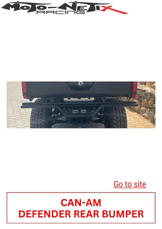 110. MOTONETIX - DEFENDER REAR BUMPER