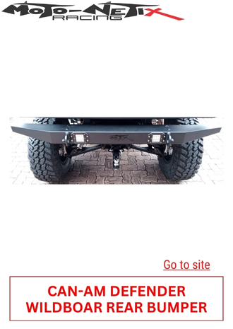 112 - MOTONETIX - CAN-AM DEFENDER WILDBOAR REAR BUMPER