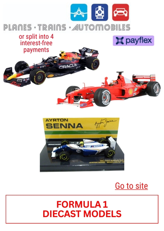 12. PTA - FORMULA 1 - DIECAST MODELS