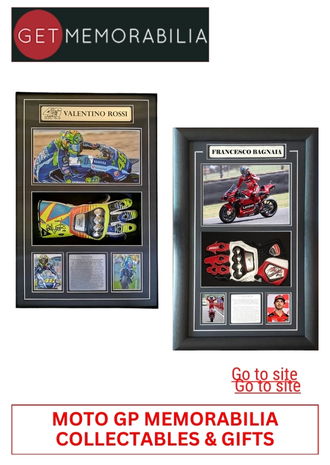 17. GET MEMORABILIA - MOTO GP MEMORABILIA COLLECTABLES & GIFTS