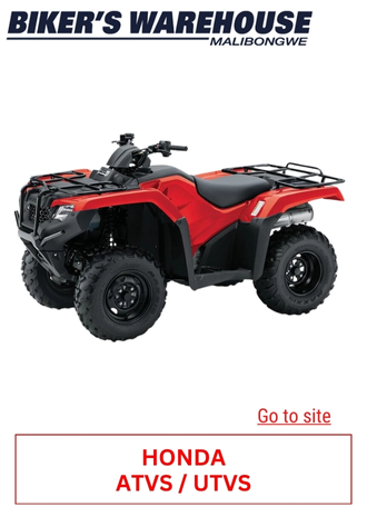 18. BIKERS WAREHOUSE - HONDA ATV'S _ UTV'S