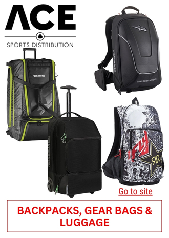 23. ACE SPORTS - BACKPACKS, GEAR BAGS & LUGAGE