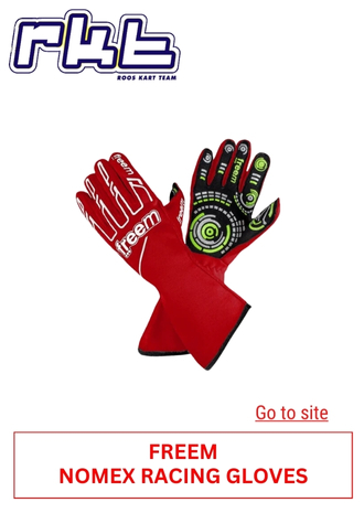 32. RKT -FREE NOMEX RACING GLOVES