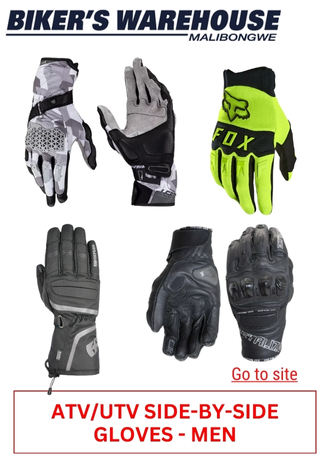 33. BIKERS WAREHOUSE - ATV_UTV SIDE-BY-SIDE -GLOVES-MEN