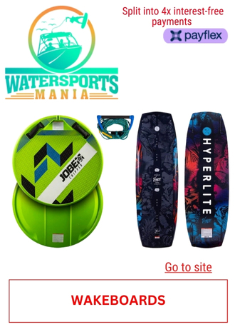 34. WATERSPORTS MANIA - WAKEBOARDS