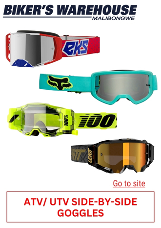 35. BIKERS WAREHOUSE - ATV_UTV SIDE-BY-SIDE - GOGGLES