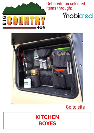 4. BIG COUNTRY 4X 4 - KITCHEN BOXES