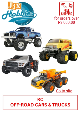 43. JIX HOBBIES - RC OFF-ROAD CARS & TRUCKS