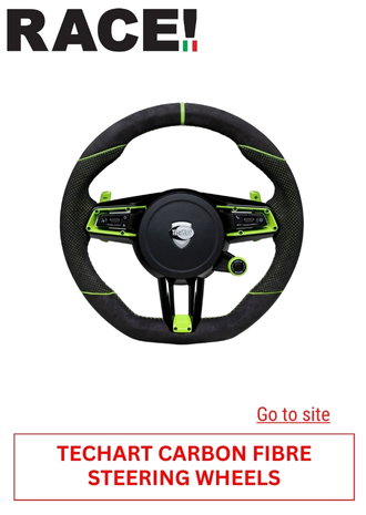 49. RACE! - TECHART CARBON FIBRE STEERING WHEELS