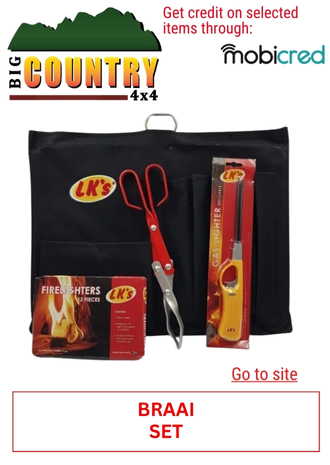 5. BIG COUNTRY 4X4 - BRAAI SET