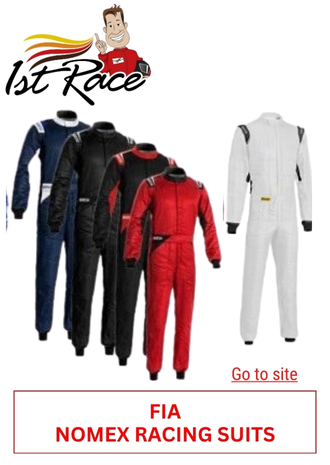 60.1ST RACE - FIA NOMEX RACING SUITS - SIDE-BY-SIDES