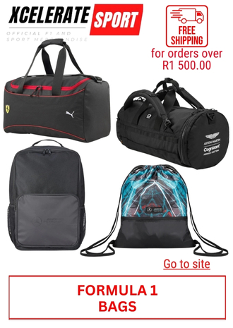 8. XCELERATE SPORT - FORMULA 1 BAGS