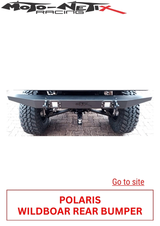 94. POLARIS WILBOAR REAR BUMPER