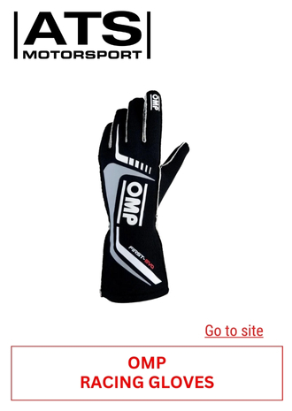 6. ATS - OMP RACING GLOVES - 2024 FEATURED ITEMS