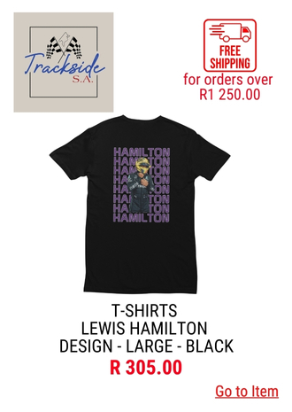 TRACKSIDE - T-SHIRTS - LEWIS HAMILTON - LEISURE WEAR & GEAR - Featured Items