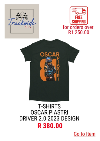 TRACKSIDE - T-SHIRTS - OSCAR PIASTRI - LEISURE WEAR & GEAR - Featured Items